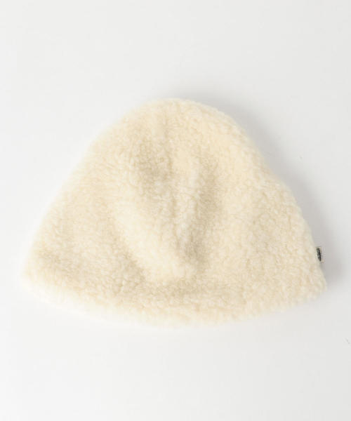 COLD BREAKER(コールドブレーカー)の「COLD BREAKER(コールドブレイカー) ボアハット(キャップ/帽子)(キャップ・レディース・オフホワイト/ダークグレー/ベージュ・FREE)」の2枚目の写真