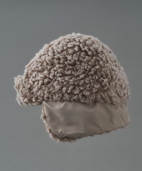 Nine Tailor(ナインテイラー)の「(限定) Nine Tailor Mischos Cap (N-374CA)(ハット・メンズ・キャメル/アイボリー/グレー/モカ・FREE)」の6枚目の写真