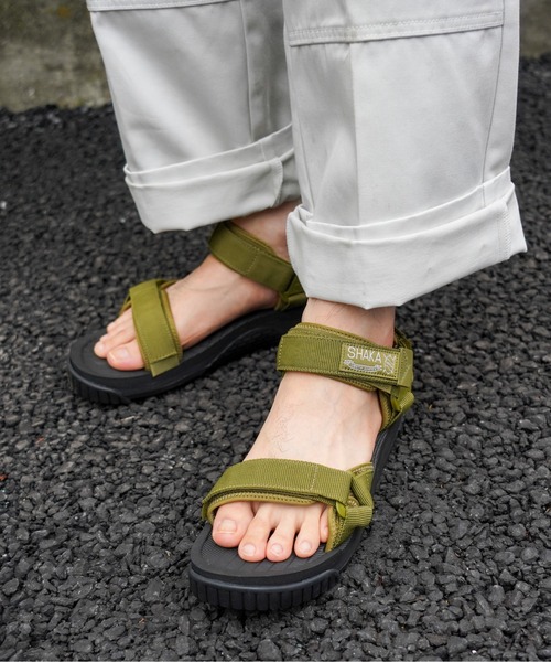 SHAKA（シャカ）の「NEO CLIMBING（サンダル・レディース・ブラック/グレー/ブラック×ホワイト/ブラウン系その他/オリーブドラブ/オレンジ系その他/ブラウン系その他2/レオパード/イエロー系その他/パープル系その他/その他/アーミー/ブラック系その他/キナリ/ベージュ系その他/モカ・11/4/6/8/10/9/5/7/22/26/27/25/28/29/24/23）」の10枚目の写真