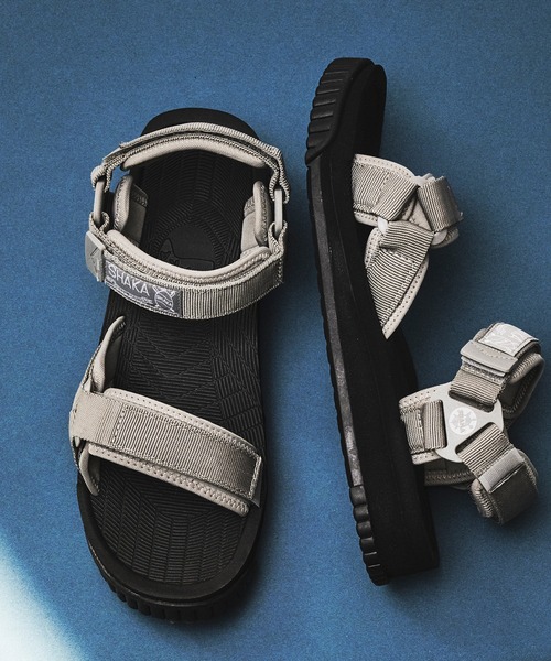 SHAKA（シャカ）の「NEO CLIMBING（サンダル・レディース・ブラック/グレー/ブラック×ホワイト/ブラウン系その他/オリーブドラブ/オレンジ系その他/ブラウン系その他2/レオパード/イエロー系その他/パープル系その他/その他/アーミー/ブラック系その他/キナリ/ベージュ系その他/モカ・11/4/6/8/10/9/5/7/22/26/27/25/28/29/24/23）」の6枚目の写真