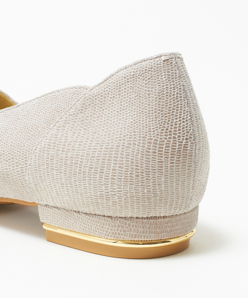 PICHE ABAHOUSE（ピシェ アバハウス）の「メタルヒールフラットパンプス（パンプス・レディース・ブラック/パープル/グレー/シルバー・40/38/39/35/36/37/34）」の21枚目の写真