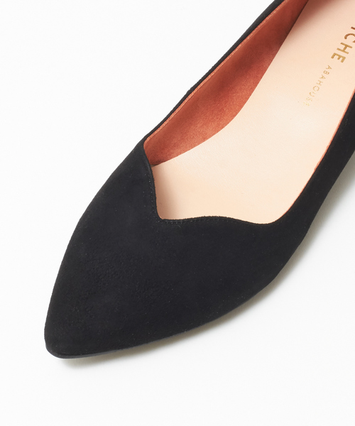 PICHE ABAHOUSE（ピシェ アバハウス）の「メタルヒールフラットパンプス（パンプス・レディース・ブラック/パープル/グレー/シルバー・40/38/39/35/36/37/34）」の13枚目の写真