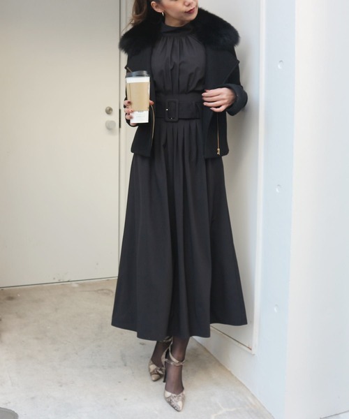 セール ハイネックウエストマークワンピース ワンピース Royal Party ロイヤルパーティー のファッション通販 Zozotown