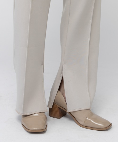 mystic(ミスティック)の「モダールピンタックイージーパンツ(その他パンツ・レディース・ブラック/グレー/グリーン・1/2)」の5枚目の写真