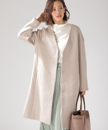 BAYFLOW | ウールコンVネックコート(その他アウター)