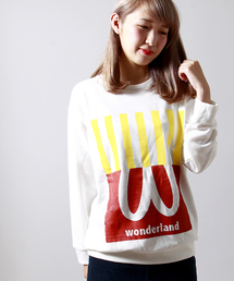 WEGO | WEGO/ポテトプリントスウェット(スウェット)
