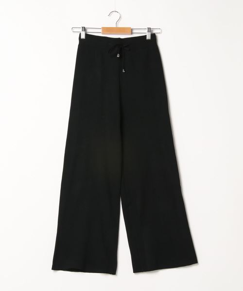coca(coca)(コカ)の「サマーニットワイドパンツ(その他パンツ・レディース・グレー/ブラック・ONE SIZE)」の5枚目の写真