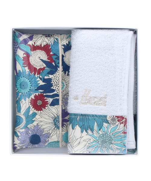 MARK'S(�}�[�N�X)�̕ʒ� �M�t�g�Z�b�g �n���h�^�I����e�B�b�V���J�o�[/FLORET LONDON(�n���J�`/�n���h�^�I��)