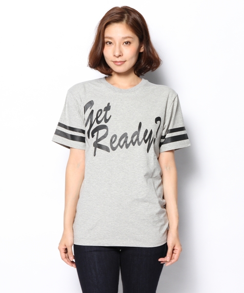 DANCE LB-03（ダンス エルビー・ゼロスリー）の「CHECK　NUMBER　TEE（Tシャツ/カットソー・レディース・グレー系/ブラック系・FREE）」の9枚目の写真