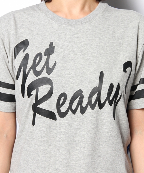 DANCE LB-03（ダンス エルビー・ゼロスリー）の「CHECK　NUMBER　TEE（Tシャツ/カットソー・レディース・グレー系/ブラック系・FREE）」の7枚目の写真