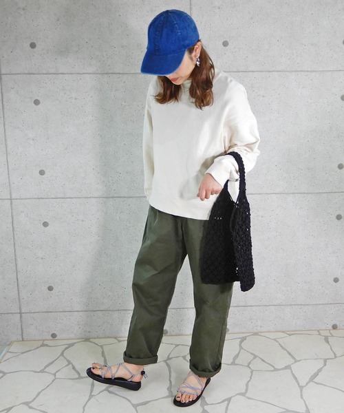 minia(ミニア)の「コードデザインの編み上げゴムスポーツサンダル/フラットサンダル □(サンダル・レディース・ブラック/ブラウン/グレー/カーキ・LL/S/M/L)」の5枚目の写真