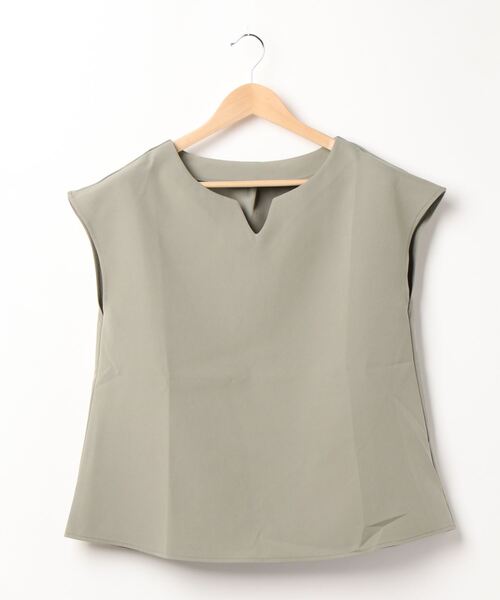 KOBE LETTUCE（コウベレタス）の「選べる4typeおうちで洗えるウォッシャブルTブラウス（シャツ/ブラウス・レディース・ブルー系その他2/ブルー系その他3/ホワイト系その他2/ブルー系その他4/ブルー系その他/ピンク系その他3/グリーン系その他3/グレー系その他2/ピンク系その他/オフホワイト/グリーン系その他2/ホワイト系その他/ピンク系その他2/ブラック系その他2/ライトグレー/ブラック/ブラック系その他/ブルー/ネイビー/グリーン系その他/グレー系その他/オレンジ系その他2/オレンジ系その他/オレンジ/ミント/ブラウン系その他/グリーン系その他5/ブルー系その他5/ブラウン系その他2/グリーン系その他4/ピンク/ブルー系その他7/モカ/ブルー系その他6/ピンク系その他4/ピンク系その他5/ホワイト系その他3/その他1/ピンク系その他6/ブラウン系その他3/その他/ブラック系その他3/グリーン系その他6・2/3/1/4）」の19枚目の写真