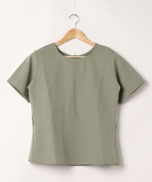 KOBE LETTUCE（コウベレタス）の「選べる4typeおうちで洗えるウォッシャブルTブラウス（シャツ/ブラウス・レディース・ブルー系その他2/ブルー系その他3/ホワイト系その他2/ブルー系その他4/ブルー系その他/ピンク系その他3/グリーン系その他3/グレー系その他2/ピンク系その他/オフホワイト/グリーン系その他2/ホワイト系その他/ピンク系その他2/ブラック系その他2/ライトグレー/ブラック/ブラック系その他/ブルー/ネイビー/グリーン系その他/グレー系その他/オレンジ系その他2/オレンジ系その他/オレンジ/ミント/ブラウン系その他/グリーン系その他5/ブルー系その他5/ブラウン系その他2/グリーン系その他4/ピンク/ブルー系その他7/モカ/ブルー系その他6/ピンク系その他4/ピンク系その他5/ホワイト系その他3/その他1/ピンク系その他6/ブラウン系その他3/その他/ブラック系その他3/グリーン系その他6・2/3/1/4）」の21枚目の写真