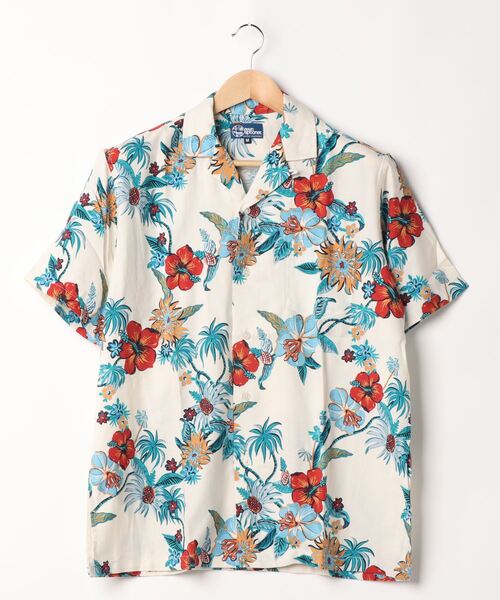 reyn spooner(レインスプーナー)の「【REYN SPOONER】クラシックアロハシャツ(シャツ/ブラウス・メンズ・ネイビー/ホワイト/イエロー/ブラウン・M/XL/L)」の2枚目の写真