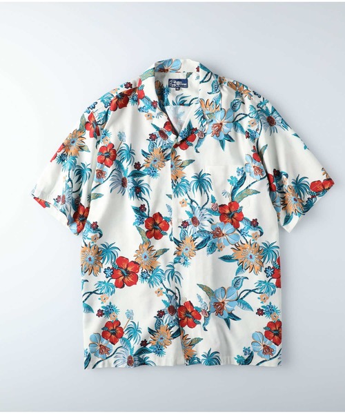 reyn spooner(レインスプーナー)の「【REYN SPOONER】クラシックアロハシャツ(シャツ/ブラウス・メンズ・ネイビー/ホワイト/イエロー/ブラウン・M/XL/L)」の15枚目の写真