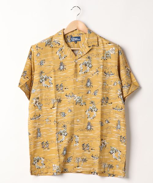 reyn spooner(レインスプーナー)の「【REYN SPOONER】クラシックアロハシャツ(シャツ/ブラウス・メンズ・ネイビー/ホワイト/イエロー/ブラウン・M/XL/L)」の10枚目の写真