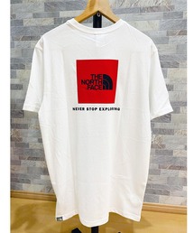バックスクエアロゴ クルーネック 半袖 Tシャツ
