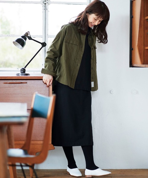 Sunny clouds（サニークラウズ）の「サニークラウズ　スウェットスカート（スカート・レディース・グレイッシュベージュ/ブラック・NM/MEDIUM/LARGE/X-LARGE/XX-LARGE）」の20枚目の写真