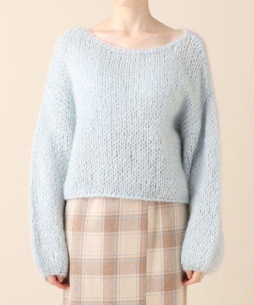 DEICY（デイシー）の「モヘヤローゲージハンドニット（ニット/セーター  