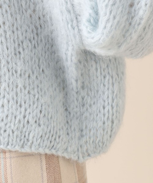 DEICY（デイシー）の「モヘヤローゲージハンドニット（ニット/セーター  