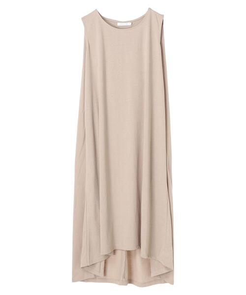 AMERICAN HOLIC（アメリカンホリック）の「バックタックイレヘムマキシワンピース ＊〇（ワンピース・レディース・ブラック/ブラウン/ブルー/グレイッシュベージュ・L/M）」の3枚目の写真