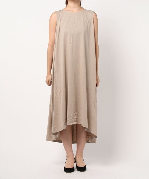 AMERICAN HOLIC（アメリカンホリック）の「バックタックイレヘムマキシワンピース ＊〇（ワンピース・レディース・ブラック/ブラウン/ブルー/グレイッシュベージュ・L/M）」の16枚目の写真