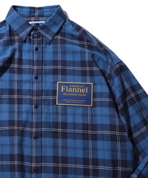 FREAK'S STORE | WEB限定 Relax Fit チェック ネルシャツ/セットアップ対応(シャツ/ブラウス)