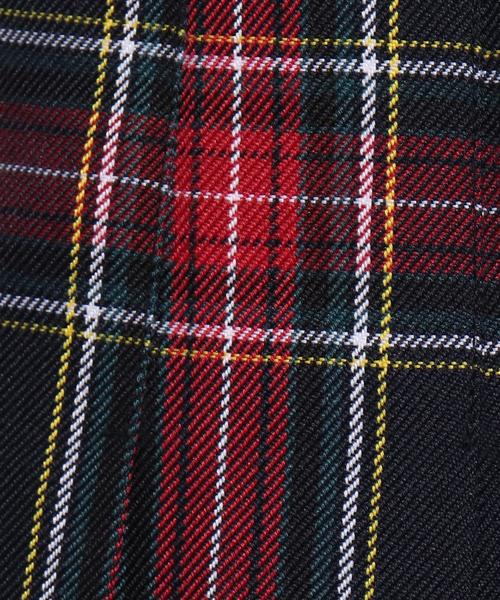 PINK-latte（ピンクラテ）の「【卒服】リボン付 チェックプリーツスカート（スカート・キッズ・ライトパープル/ブラック系1/グレー系1/ベージュ系1/ライトイエロー系2/レッド系3・02/15 /16）」の21枚目の写真