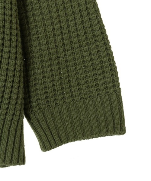 Candy Stripper(キャンディストリッパー)の「COLOR BLOCKING ニット(ニット/セーター・レディース・ブラック/カーキ/ピンク・2)」の4枚目の写真