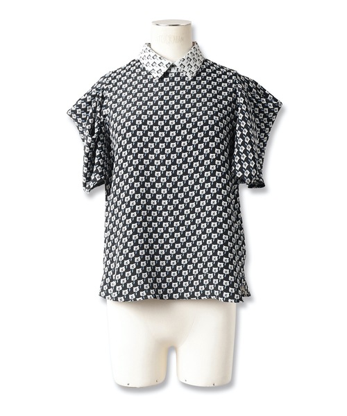 mintdesigns（ミントデザインズ）の「CAT & MOUSE BLOUSE