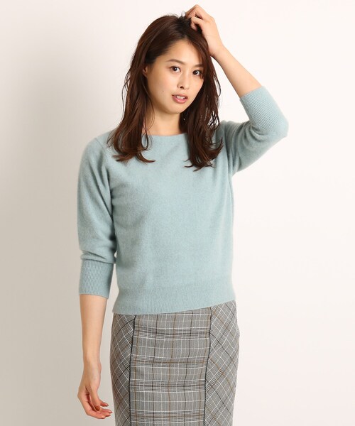 特販オンライン セール ヘアリークルーネックニット ニット セーター Coup De Chance クードシャンス のファッション 公式 ホームページ Arenatheatre Net