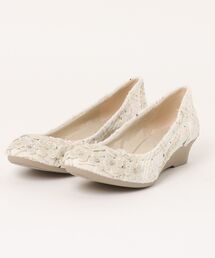 ANTEPRIMA（アンテプリマ）の「小花モチーフウェッジヒールパンプス（パンプス）」