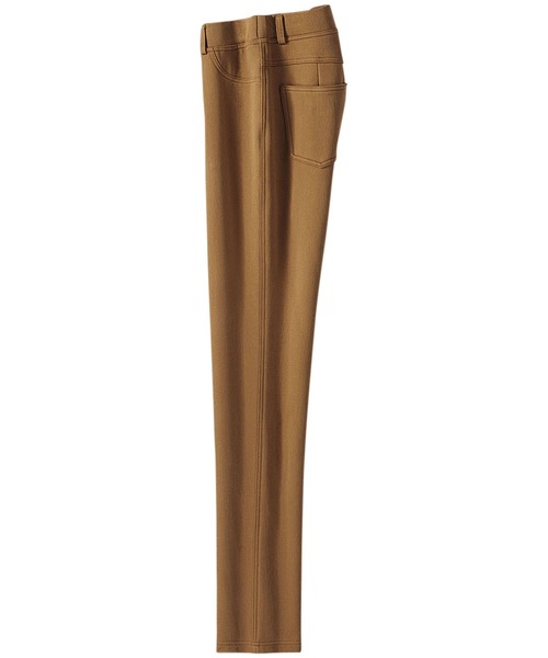 BELLUNA(ベルーナ)の「あったか裏フリースレギンスパンツ股下73cm(その他パンツ・レディース・ブラック/インディゴブルー/モスグリーン/ライトベージュ/チャコール/キャメル/イエロー系その他・MEDIUM/LARGE/X-LARGE/SMALL)」の7枚目の写真