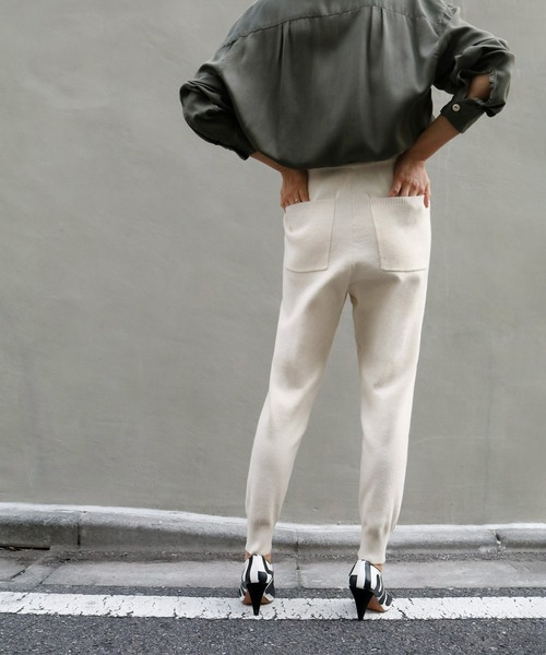 セール】イージーニットジョガーパンツ（その他パンツ）｜ELFRANK