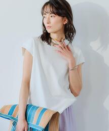 green label relaxing（グリーンレーベルリラクシング）の「CFC LaPorte フレンチ スリーブ スウェット プルオーバー カットソー（Tシャツ/カットソー）」