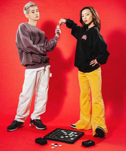 SCULPTOR（スカルプター）の「RETRO OUTLINE SWEATSHIRT/レトロ