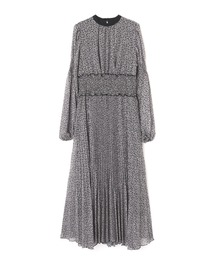 JILL STUART | 《Exclusive Line》シャーリングフラワープリントワンピース(ワンピース)