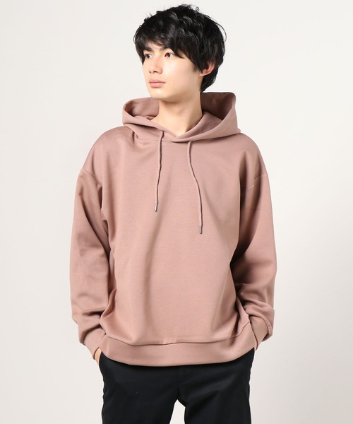 JOKER（ジョーカー）の「【JOKER】シルケットポンチビッグパーカー（パーカー・メンズ・ブラック/グレー/ナチュラル/ピンクベージュ・LL/M/L）」の4枚目の写真