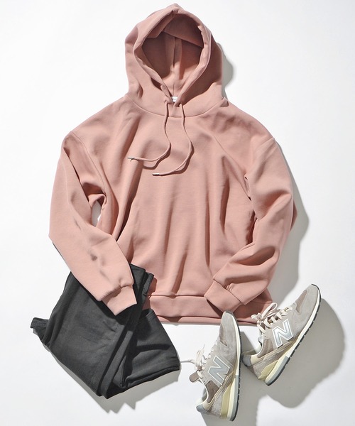 JOKER（ジョーカー）の「【JOKER】シルケットポンチビッグパーカー（パーカー・メンズ・ブラック/グレー/ナチュラル/ピンクベージュ・LL/M/L）」の10枚目の写真