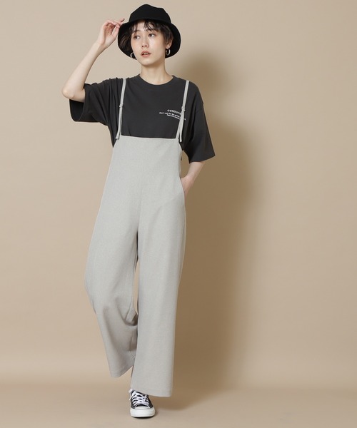 N.（N. Natural Beauty Basic）（エヌエヌナチュラルビューティーベーシック）の「◆メッセージＴシャツ（Tシャツ/カットソー・レディース・オフホワイト/スミクロ・MEDIUM）」の3枚目の写真