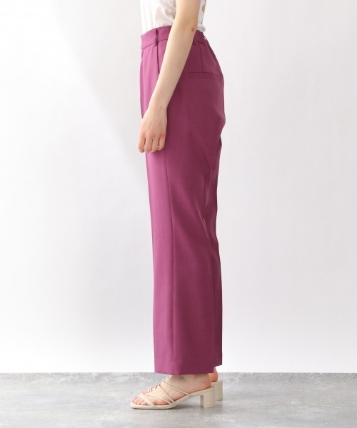 LOWRYS FARM（ローリーズファーム）の「ＤＲＹカラーフレアパンツ　941232（その他パンツ・レディース・パープル/グリーン/ブラウン/アイボリー/ブラック/オレンジ・MEDIUM/SMALL/LARGE）」の14枚目の写真