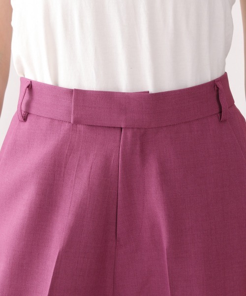 LOWRYS FARM（ローリーズファーム）の「ＤＲＹカラーフレアパンツ　941232（その他パンツ・レディース・パープル/グリーン/ブラウン/アイボリー/ブラック/オレンジ・MEDIUM/SMALL/LARGE）」の10枚目の写真