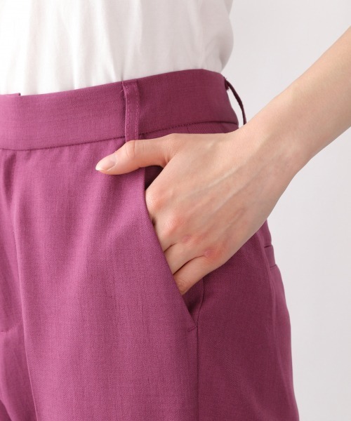 LOWRYS FARM（ローリーズファーム）の「ＤＲＹカラーフレアパンツ　941232（その他パンツ・レディース・パープル/グリーン/ブラウン/アイボリー/ブラック/オレンジ・MEDIUM/SMALL/LARGE）」の12枚目の写真