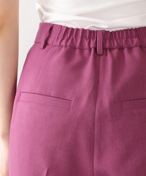 LOWRYS FARM（ローリーズファーム）の「ＤＲＹカラーフレアパンツ　941232（その他パンツ・レディース・パープル/グリーン/ブラウン/アイボリー/ブラック/オレンジ・MEDIUM/SMALL/LARGE）」の7枚目の写真