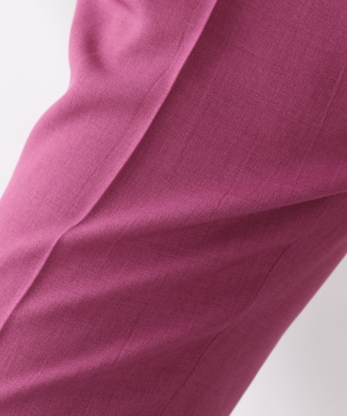 LOWRYS FARM（ローリーズファーム）の「ＤＲＹカラーフレアパンツ　941232（その他パンツ・レディース・パープル/グリーン/ブラウン/アイボリー/ブラック/オレンジ・MEDIUM/SMALL/LARGE）」の9枚目の写真