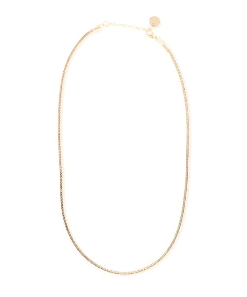 DouDou（ドゥドゥ）の「平チェーンネックレス（ネックレス・レディース・シルバー/ゴールド・FREE）」の7枚目の写真