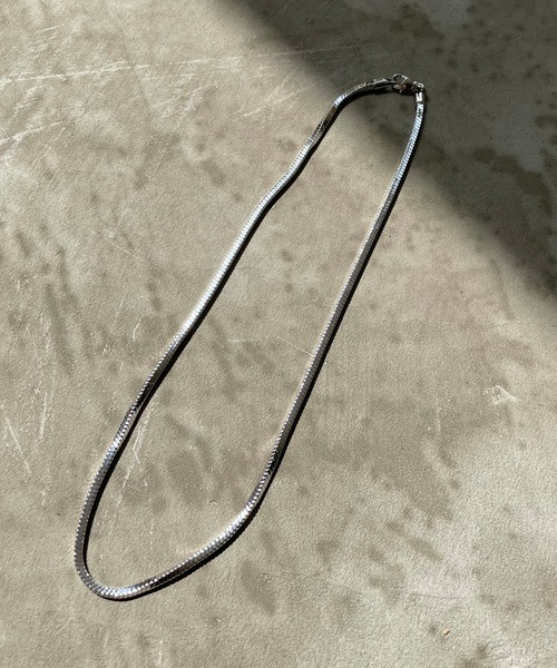 DouDou（ドゥドゥ）の「平チェーンネックレス（ネックレス・レディース・シルバー/ゴールド・FREE）」の5枚目の写真