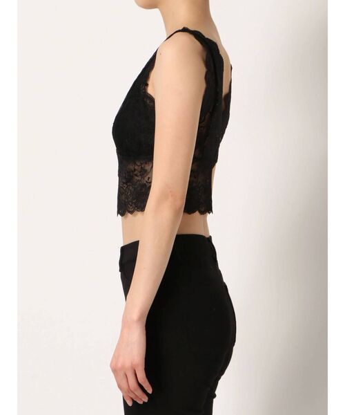 EVRIS（エヴリス）の「レースビスチェ（キャミソール・レディース・ブラック/ピンク/カーキ・FREE）」の13枚目の写真