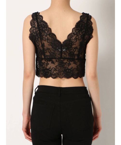 EVRIS（エヴリス）の「レースビスチェ（キャミソール・レディース・ブラック/ピンク/カーキ・FREE）」の14枚目の写真