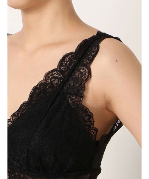 EVRIS（エヴリス）の「レースビスチェ（キャミソール・レディース・ブラック/ピンク/カーキ・FREE）」の16枚目の写真